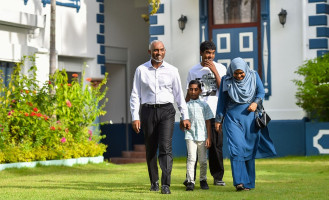 ޢާއިލާތައް ފުދުންތެރިވީ ވަރަކަށް ޤައުމުގެ ކުރިއެރުން ހަލުވިވެގެންދާނެ: ރައީސް